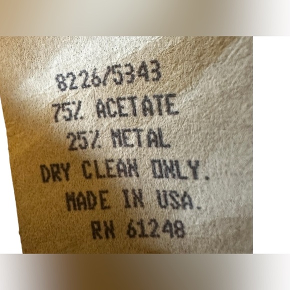 VTG Y2K Cachet Tailored Black Silver & Black Checkered Halter Top Size 6 NWT - Picture 8 of 12